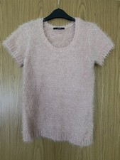 Pink fluffy jumper for sale  CAMBORNE