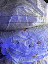 Saia lençol ajustada Rachel Ashwell chique gasto etiquetas vintage meninos berço roupa de cama comprar usado  Enviando para Brazil