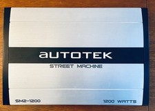 Amplificador de áudio automotivo Autotek Street Machine SM2-1200 1200 Watts comprar usado  Enviando para Brazil