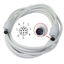 Cabo de substituição 5 pés din 8 pinos para sistema de áudio subwoofer JVC home theater comprar usado  Enviando para Brazil