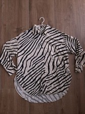 Bluse animalprint zebra gebraucht kaufen  Schwerin