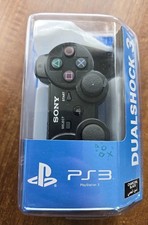 Novo em folha lacrado oficial Sony PS3 DualShock 3 controle de seis eixos preto carvão, usado comprar usado  Enviando para Brazil