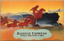 Railway express linen for sale  Burnsville