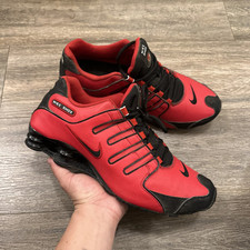 Usado, Tênis Nike Shox NZ masculino universitário vermelho preto tamanho 11 LEIA 378341-600 comprar usado  Enviando para Brazil