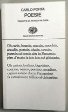 Poesie. testo milanese usato  Viterbo