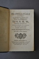 Pratica legale trattato usato  Italia