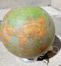 Globe verre terrestre d'occasion  Nexon