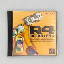 R4 Ridge Racer Type 4 com cartão Reg 1998 Sony PlayStation PS1 NAMCO 3D Racing comprar usado  Enviando para Brazil
