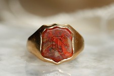 Victorian jasper signet for sale  LONDON