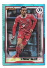 Refrator Leroy Sane (Bayern Munchen) Aqua Prism Topps Merlin Chrome UCC 22-23 comprar usado  Enviando para Brazil