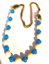 Lunga collana vintage usato  Firenze