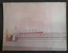 Foto antiga White Star Line RMS Olympic Off Cowes Promenade comprar usado  Enviando para Brazil