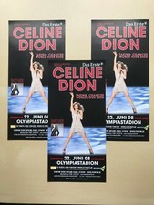 CELINE DION - 3 x TAKING CHANCES WORLD TOUR MUNICH OLYMPIASTADION FLYERS  comprar usado  Enviando para Brazil