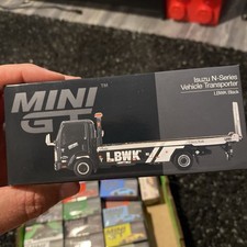 TSM Mini GT 292 Liberty Walk LB Works Isuzu N-Series veículo transportador 1:64 comprar usado  Enviando para Brazil