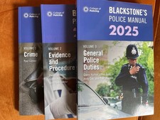 Blackstones police manual for sale  THORNTON HEATH