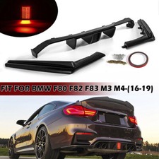 Divisor de labios difusor de parachoques trasero luz de freno LED BMW F80 M3 F82 M4 2015-19 segunda mano  Embacar hacia Mexico