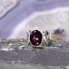 Stern granat ring gebraucht kaufen  Berlin
