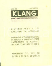 1936 milano laboratori usato  Milano