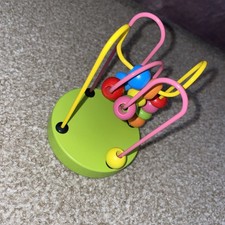 Wooden bead rollercoaster for sale  OXFORD