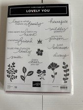 Stampin lovely stamp for sale  UCKFIELD