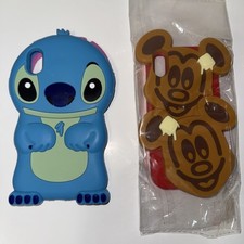 Pacote de capa macia Disney iPhone XR ponto/mickey fofo 3D desenho animado ajuste iPhone XR 10 comprar usado  Enviando para Brazil