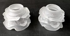 Tulipe verre depoli d'occasion  Gerbéviller