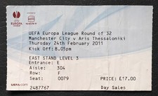 Ticket uefa 2010 gebraucht kaufen  Lübbenau/Spreewald