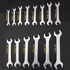 Usado, Chave de extremidade aberta ultrafina manual combinando cabeças duplas chaves únicas 8mm-32mm comprar usado  Enviando para Brazil