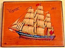 Plaque bois ancien d'occasion  Lisieux