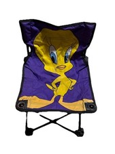Cadeira de acampamento dobrável infantil vintage roxa SHAKESPEAR Looney Tunes Tweety Bird 2000 comprar usado  Enviando para Brazil