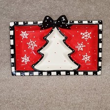 Ceramic christmas platter for sale  Mesa