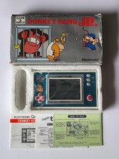 Nintendo Game&Watch Donkey Kong JR. Sammelauflösung TOP Selten 1982, usado comprar usado Nintendo Game&Watch Donkey Kong JR. Sammelauflösung TOP Selten 1982, usado comprar usado  Enviando para Brazil