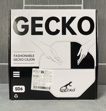 Gecko SD6 elegante portátil tricolor cajon bateria percussão com estojo com zíper comprar usado  Enviando para Brazil