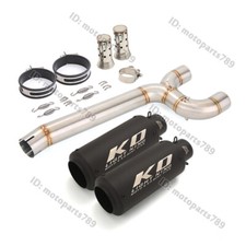 Silenciador de tubo de ligação média pontas de escape deslizantes para Yamaha FZ6 FZ6N FZ6S 2004-2011, usado comprar usado  Enviando para Brazil