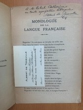 Monologue langue française d'occasion  Bouxières-aux-Dames