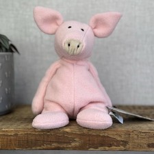Gorro de pelúcia Jellycat Mou Mou Pig - Leitão Fleecy vintage brinquedo macio 10" comprar usado  Enviando para Brazil