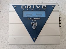 Amplificador de áudio veicular Crunch USA V-200 200W RMS Drive Series FUNCIONA APARÊNCIA, usado comprar usado  Enviando para Brazil