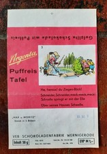 Schokoladenpapier puffreis taf gebraucht kaufen  Bernau