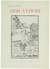 Armi antiche. bollettino usato  Villarbasse