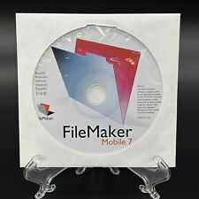 Usado, FileMaker Mobile 7 Windows Software CD Disco com Chave de Licença Palm Desktop Req LEIA comprar usado  Enviando para Brazil