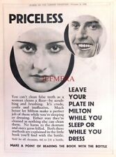 Milton false teeth for sale  SIDCUP