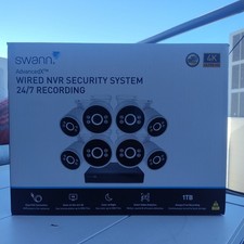 Sistema de segurança Swann AdvancedX™ NVR com fio 8 canais 8 câmeras gravação 24/7 comprar usado  Enviando para Brazil