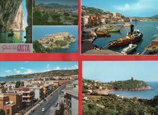 Gaeta lotto cartoline usato  Teramo