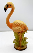 Estatueta kitsch de porcelana Flamingo Bisque Japão década de 1980 rosa comprar usado  Enviando para Brazil