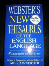 Webster new thesaurus for sale  Montgomery