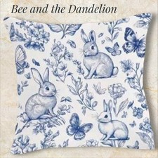 Blue white rabbit for sale  BASILDON