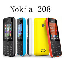 Rádio FM Bluetooth Nokia 208 2080 preto único Dual SIM 3G telefone original comprar usado  Enviando para Brazil
