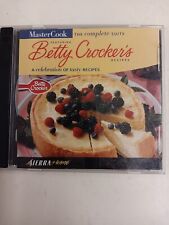 MasterCook The Complete Suite Betty Crocker CD-ROM Windows 95/98 Sierra 2 płyty na sprzedaż  Wysyłka do Poland