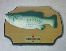 Big Mouth Billy Bass falso peixe cantando suporte de parede ou tampo de mesa novidade presente comprar usado  Enviando para Brazil