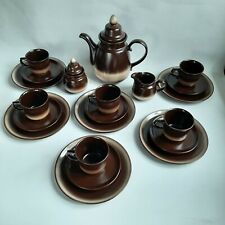 Steingut kaffeeservice braun gebraucht kaufen  Köln